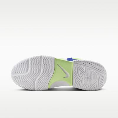 Nike Court Lite 4 White Light Liquid Lime Sapphire (Women's)