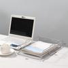 Single Layer Desktop Document Shelf A4 Letter Tray Organizer File Storage Rack  Newspaper