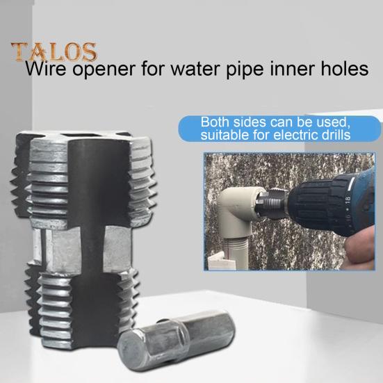 Pipe Threader Tool High-Speed Steel Rustproof Corrosion Resistant Faucet Installation Pipe Threader Accessories