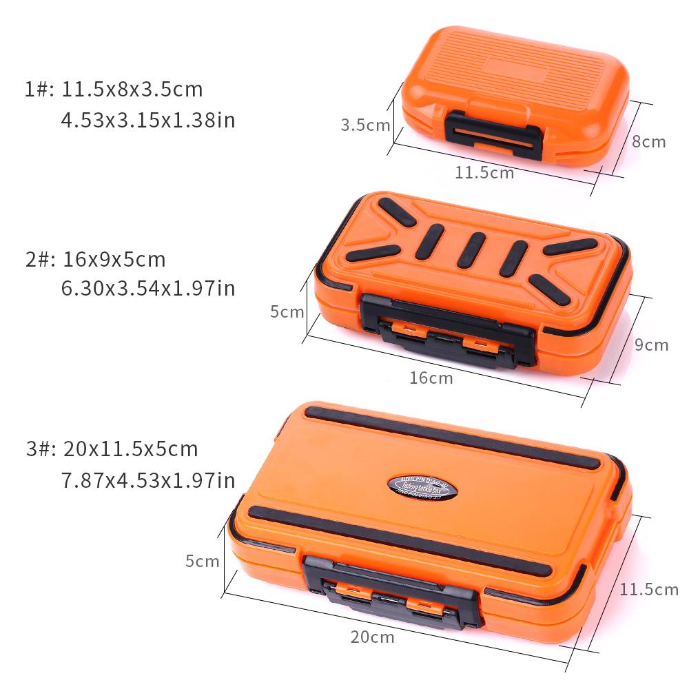 Hard Plastic Storage Case Box Plastic Fishing Lure Hook Bait Fishing Tackle Lure Box