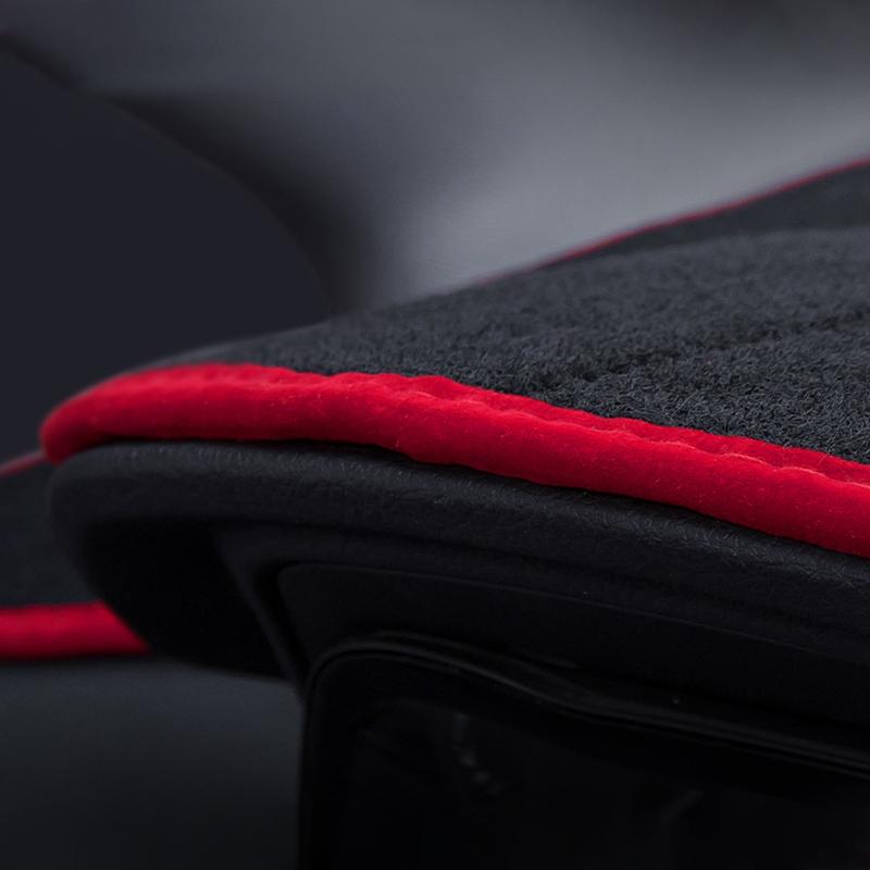 For Jeep Compass 2017 2018   LHD Car Dashboard Sun Shade Cover Avoid Light Pads Anti-UV Mat Non-Slip Case Carpets