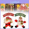 Charming Christmas Decorations With Festive Wreaths And Adorable Door Hangers For Holiday Cheer