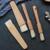 Spreading Natural Kitchen Wooden Handle Sauce Baster Pastry Brush Basting Brush Marinade Tool