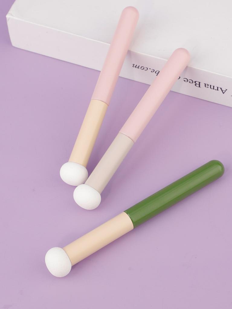Mushroom Head Bun Concealer Brush Sponge Round Head Eye Socket Eye Bag Tear Trough Detail Brush Fine Soft Matte
