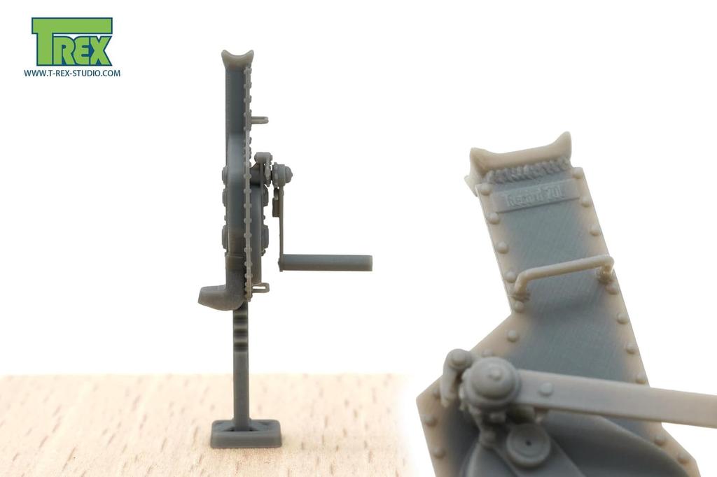 T-Rex Studios 1/35 WW2 German Tank 20t Jack, Short Type (2-pack) Plastic Model Part TR35181 (Tank)