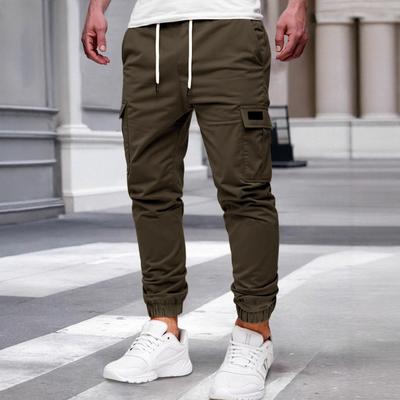 New Casual Multi-pocket Tooling Trousers Men's Trendy Casual Wear Leggings