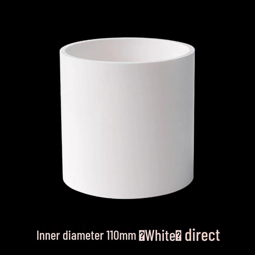 PVC Aquarium Water Pipe Connector for Fish Tanks (25mm, 50mm, 63mm, 75mm) - Straight Fittings for Upper/Lower Water Supply