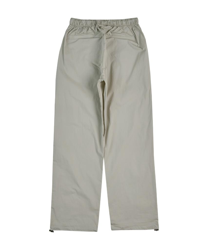 Sseochi410 Stretch String Wide Pants Gray