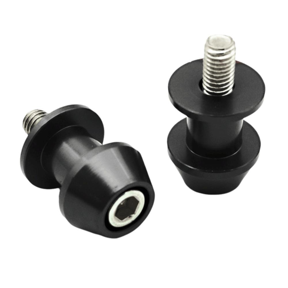 10mm Diameter Swingarm Spools Slider CNC Machined Motorcycle Stand Spools Garage Use