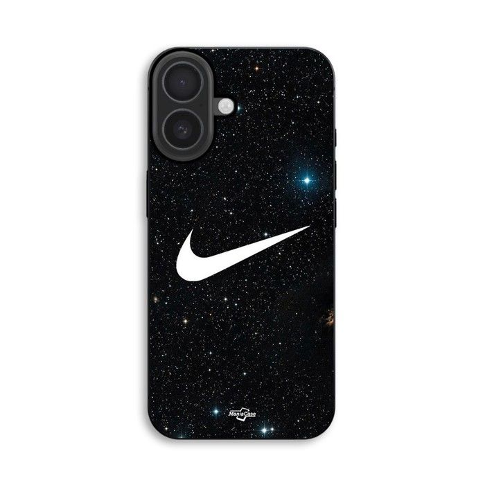 Hülle Für iPhone 18 Nike Sternengalaxie Maniacase schwarz