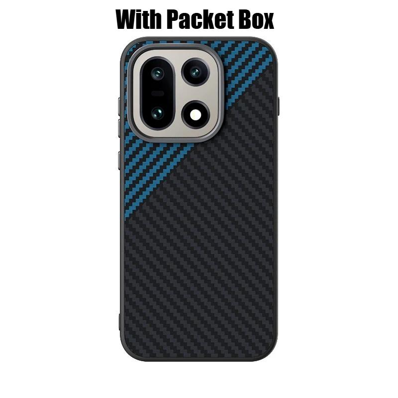 Husă Premium Model Fibră de Carbon Kevlar Pentru OnePlus 15 1+13T 13S TPU+PC Încărcare Wireless Magnetică Hard Obiectiv Acoperire Protecție Completă