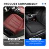 BIG1 Universal Car Seat Cushion Heightening Breathable Protector Mat For Volkswagen VW Golf 4 5 6 7 Polo Jetta Sagitar Magotan Passat