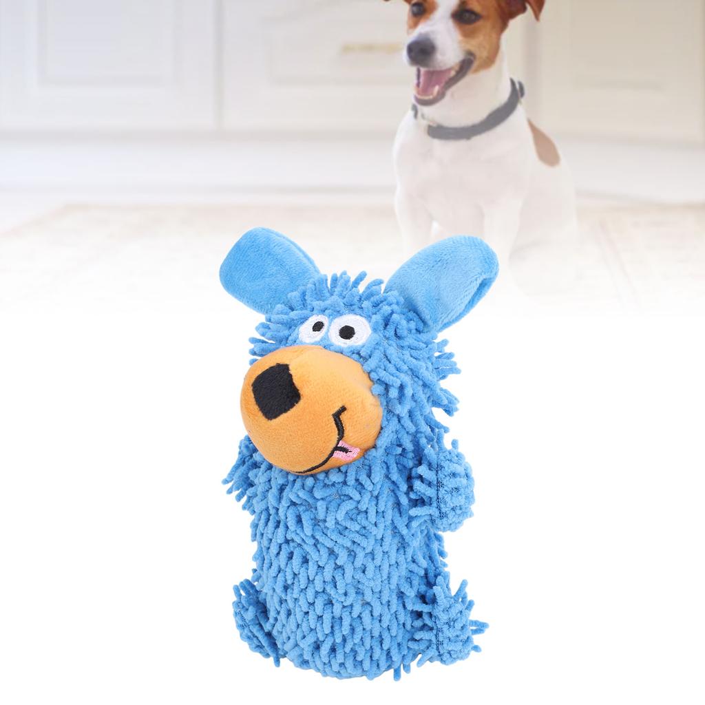 Squeaky Dog Toy Soft Comfortable Chewable Interactive Plush Animal Toy for Home Outdoor