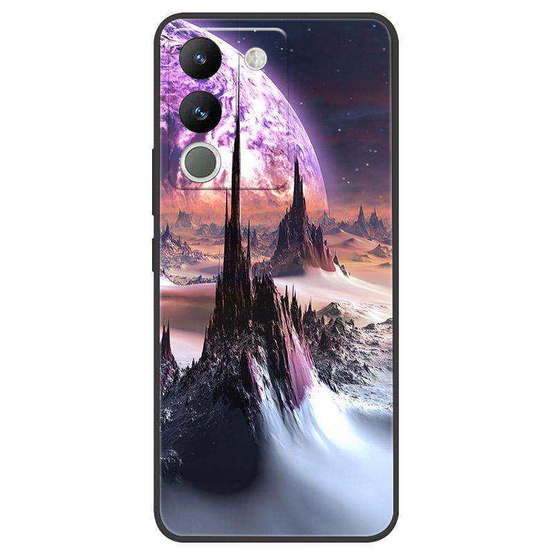 For VIVO V29E Case V2317 Camer Protective Shell For VIVO Y200 5G Phone Case Soft Silicone TPU Back Cover V2307 Shockproof Fundas