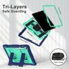 Shockproof Protective Case for Samsung Galaxy Tab S9FE S10FE S10 Lite Sturdy Hybrid Kickstand Cover Crossbody Strap Pen Slot