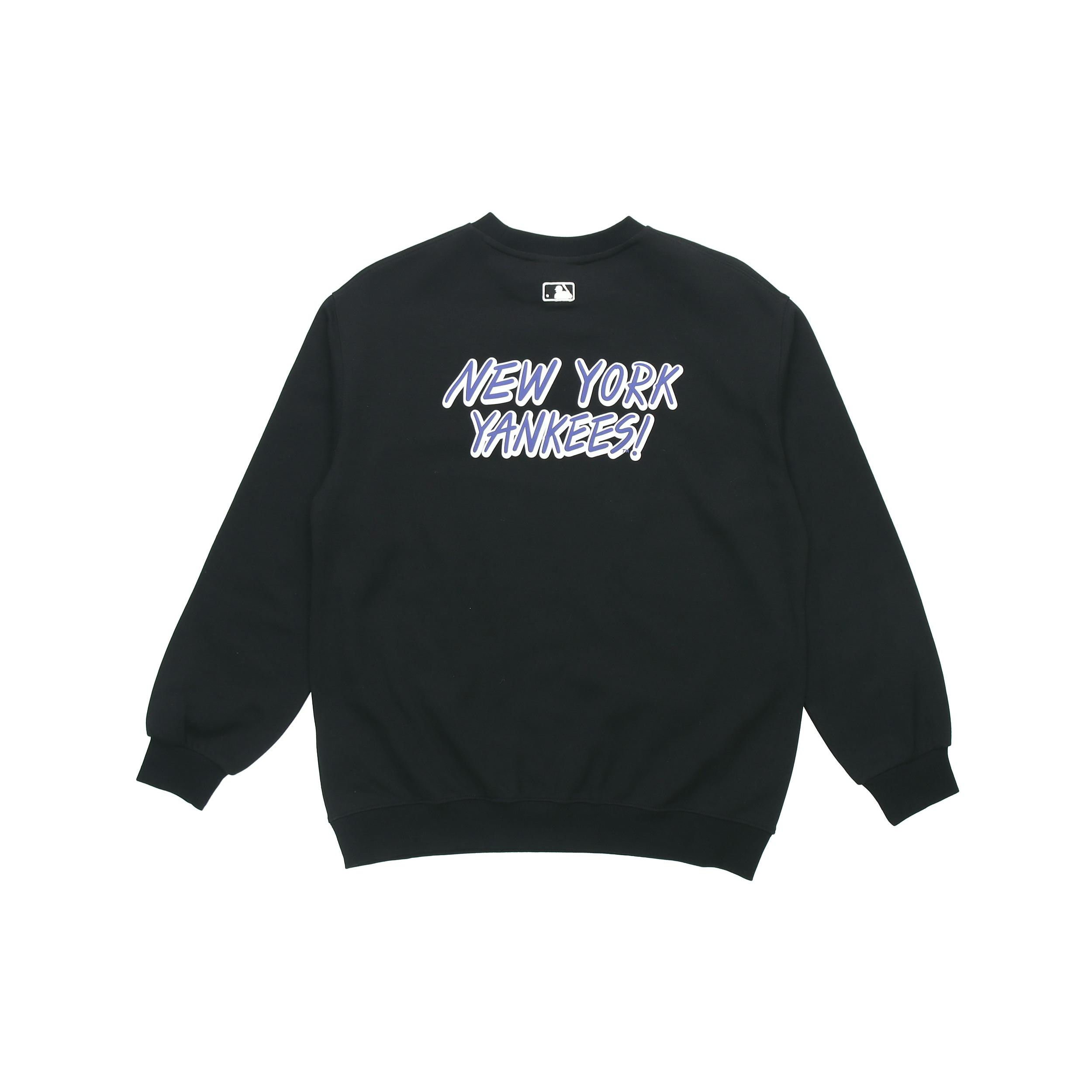

New MLB New York Yankees Sweatshirts Unisex Black 31MT04941-50L XS