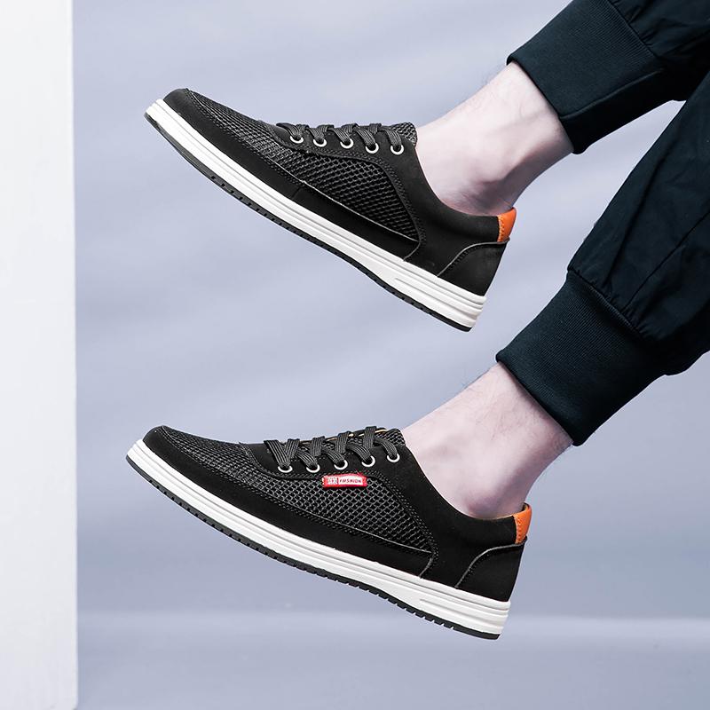 Bequemer Herren-Laufschuh, vielseitig kombinierbare Herren-Schnürsneaker, Marken-Stilvolle Fahrschuhe, Neuankömmling Herren-Vulkanisierschuhe