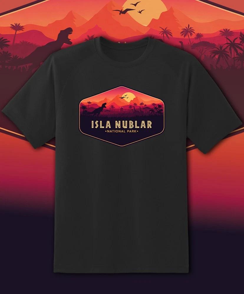 Jurassic Park Isla Nublar RED National Park shirt Adult and Youth Sizes S-6XL ! M