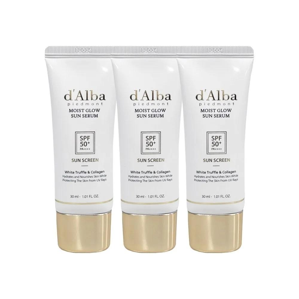 d Alba Moist Glow Солнцезащитная сыворотка 30 мл (3 куска)