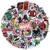 50 Stück Disney Marvel Film Avengers Helden Versammeln Aufkleber Wasserdicht Handy Laptop Gepäck Gitarre Notizbuch Abziehbild Aufkleber