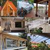 0.35mm Transparent PVC Tarpaulin Rainproof Cloth Garden Plant Keep Warm Waterproof Cloth Balcony Windows Clear Tarp Rain Cover