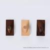 Nordic Style Solid Wood Wall-Mounted Coat Rack with Hooks