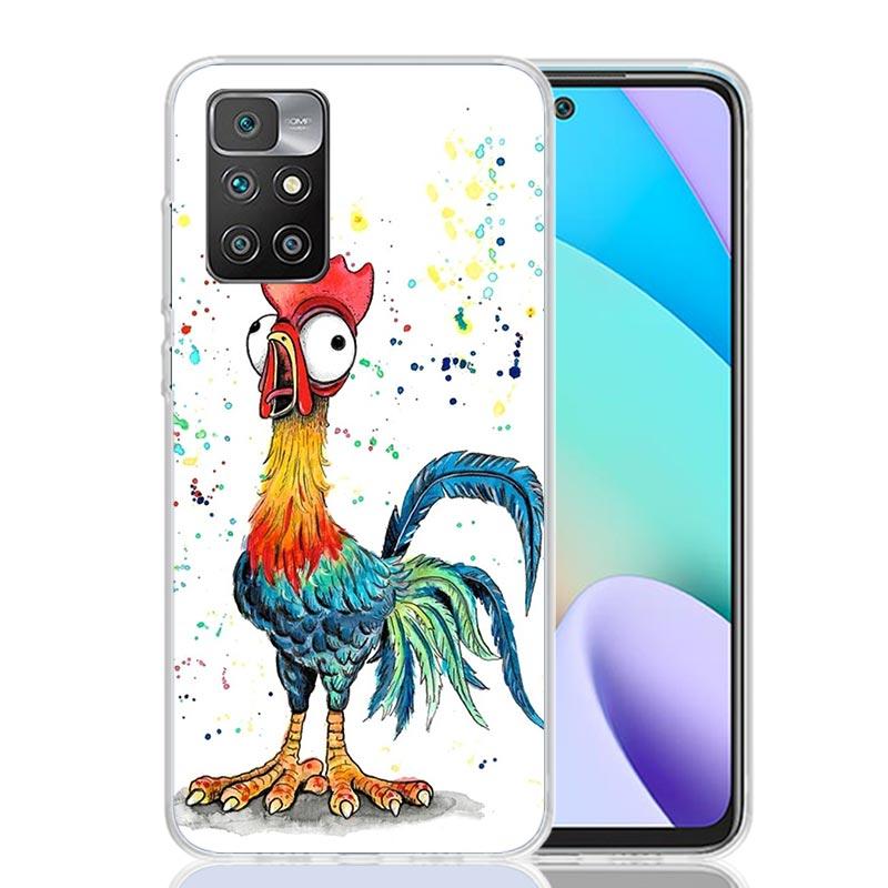 Chicken Hen Rooster For Xiaomi Redmi 13C 13 12C 12 14C Phone Case 10 10A 10C 9 9A 9C 9T 8A 8 7A 7 6A 6 Pro K70 K60 K40 K20 S2 10