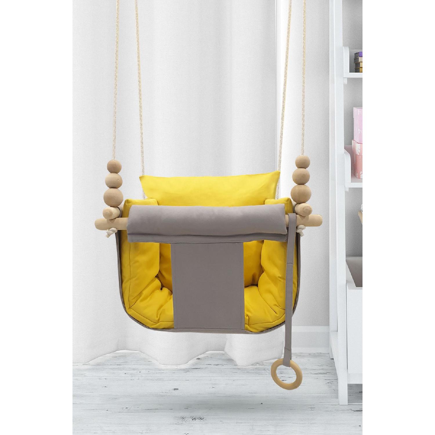 

Limit Dream Swing Gray-yellow Swing сірий колір