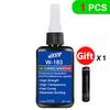 UV Resin Adhesive UV-Curable Adhesive Photocurable Adhesive Crystal Clear Adhesive DIY Jewellery Making High Transparency Includes UV Lamp