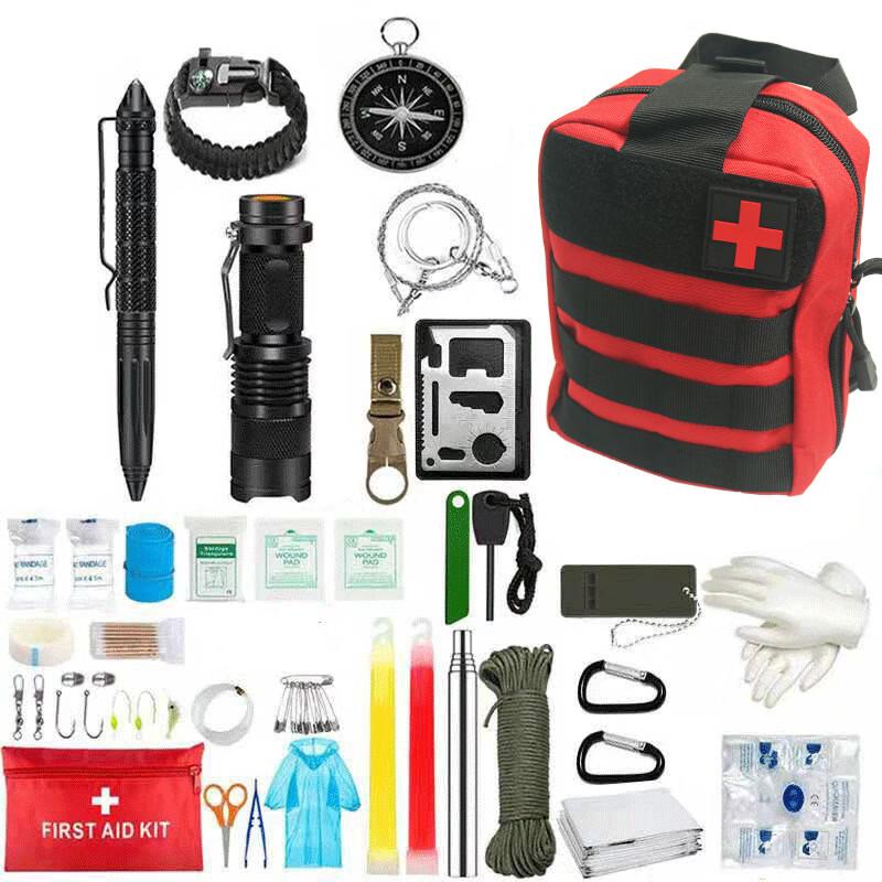 YEXIZE Tactical Outdoor Survival First Aid Kit