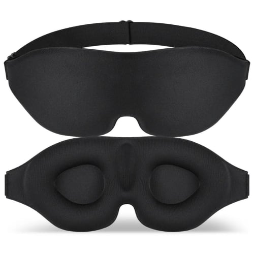 3D Sleep Eye Patch, Breathable, Light-Blocking, Adjustable Size, Relieves Eye Fatigue, Provides Comfortable Sleep, Washable, Lightweight, Stress-Free,
