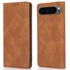 For Google Pixel 10 Pro XL/Pixel 9 Pro XL Case Wallet Magnetic Closing Leather Flip Phone Cover