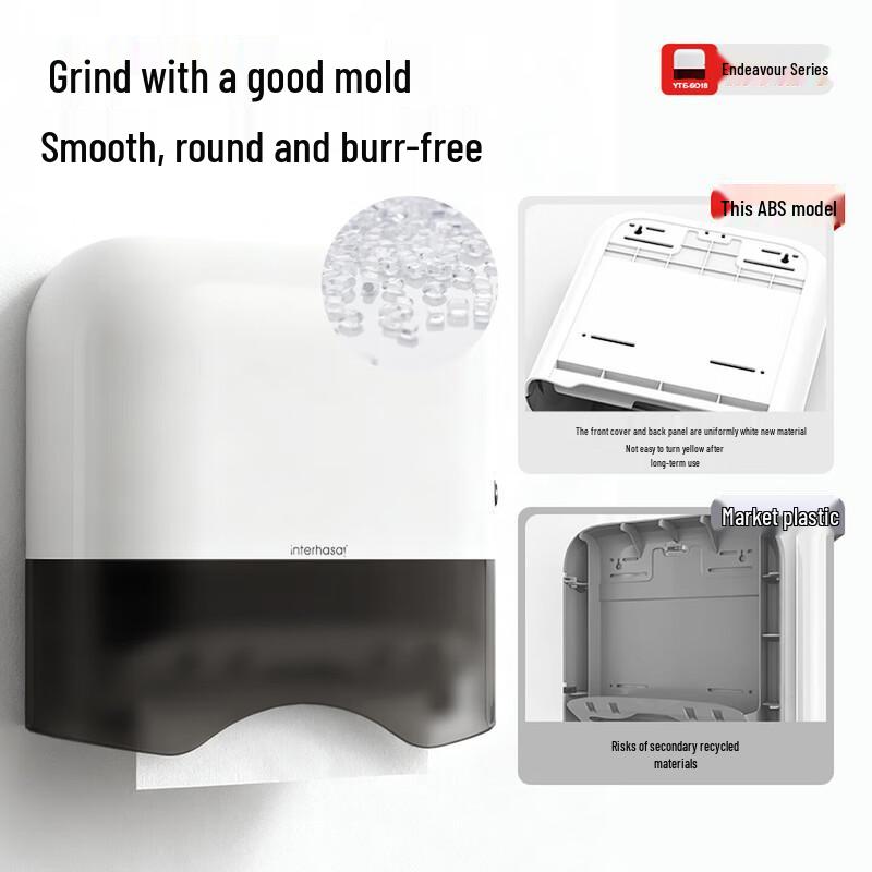 Interhasa Wall-Mounted Bathroom Tissue Box