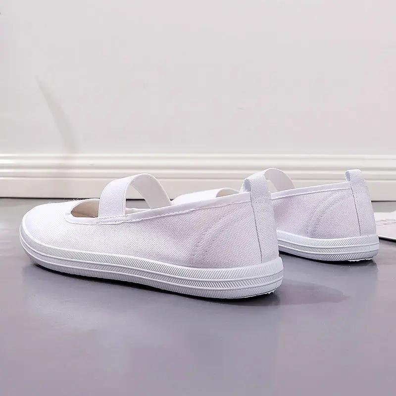 Fashion Flat Slip on Female Footwear Loafers Whit Women's Shoes Designer Vulcanized for Sale New Arrival 2024 Luxury Original Spring A H
