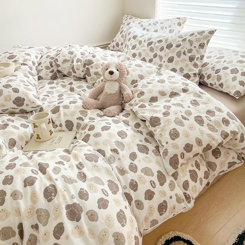 Skin-friendly Duvet Covers Cartoon Style Bed Covers Funda Nordica Soft Comforter Covers Adults/Kids Quilt Cover(No Pillowcase)
