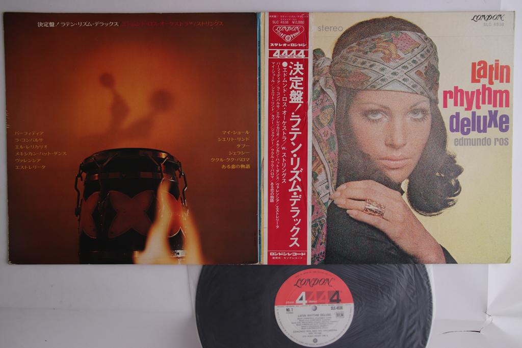 Lp Rythmn Cheap LP Record EDMUNDO ROS - Latin Rhythm Deluxe SLC4538 LONDON 1971 ...
