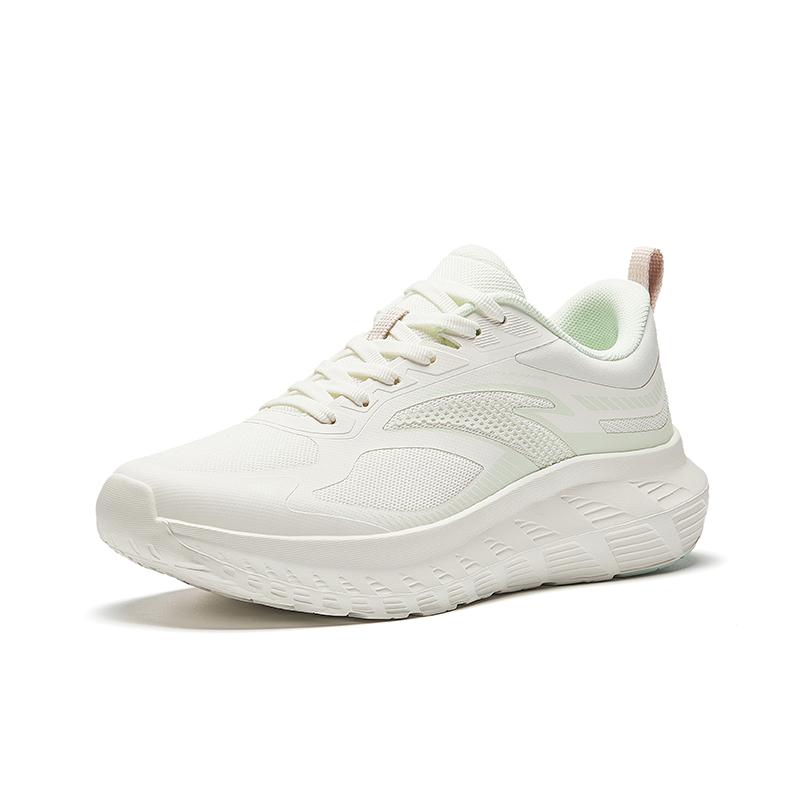 Anta Fabric Slip Resistant Abrasion Resistant Low top Casual Running Shoes Women's White Sneakers