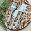 3pcs Silicone Baking Spatulas And Oil Brush Set, Food Grade Silicone Butter Cream Spreaders And Pastry Brush, Kitchen Utensils .