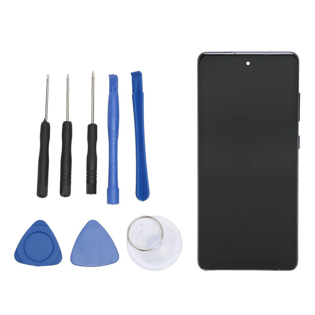 Phone Screen Replacement Set Organic Light Emitting Diode Display Touch Screen Digitizer Assembly with Frame for Galaxy