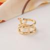 Spiral Scarf Ring, Silk Scarf Slide Ring, Alloy Scarf Holder, Clothing Corner Ring for Women Shirts Neckerchiefs