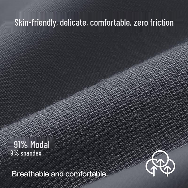 Skechers Men's 7A Antibacterial Modal Boxer Briefs