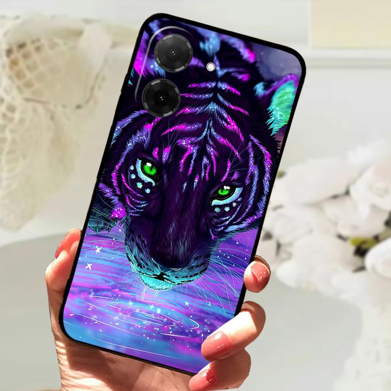 Phone Cases For Poco C71 4G Bumper Soft TPU Back Cover Case For Xiaomi Redmi A5 4G Cartoon Animal Shockproof Silicone Funda Capa