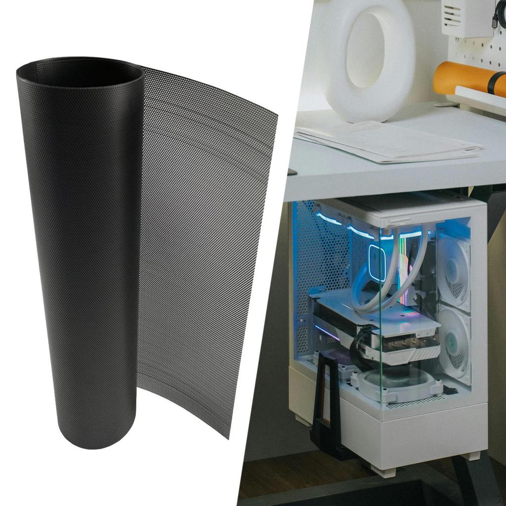 PC Case Dust 1000 x 300 mm Components for Computer Chassis Speaker Cooling Fan Guard PVC Dustproof