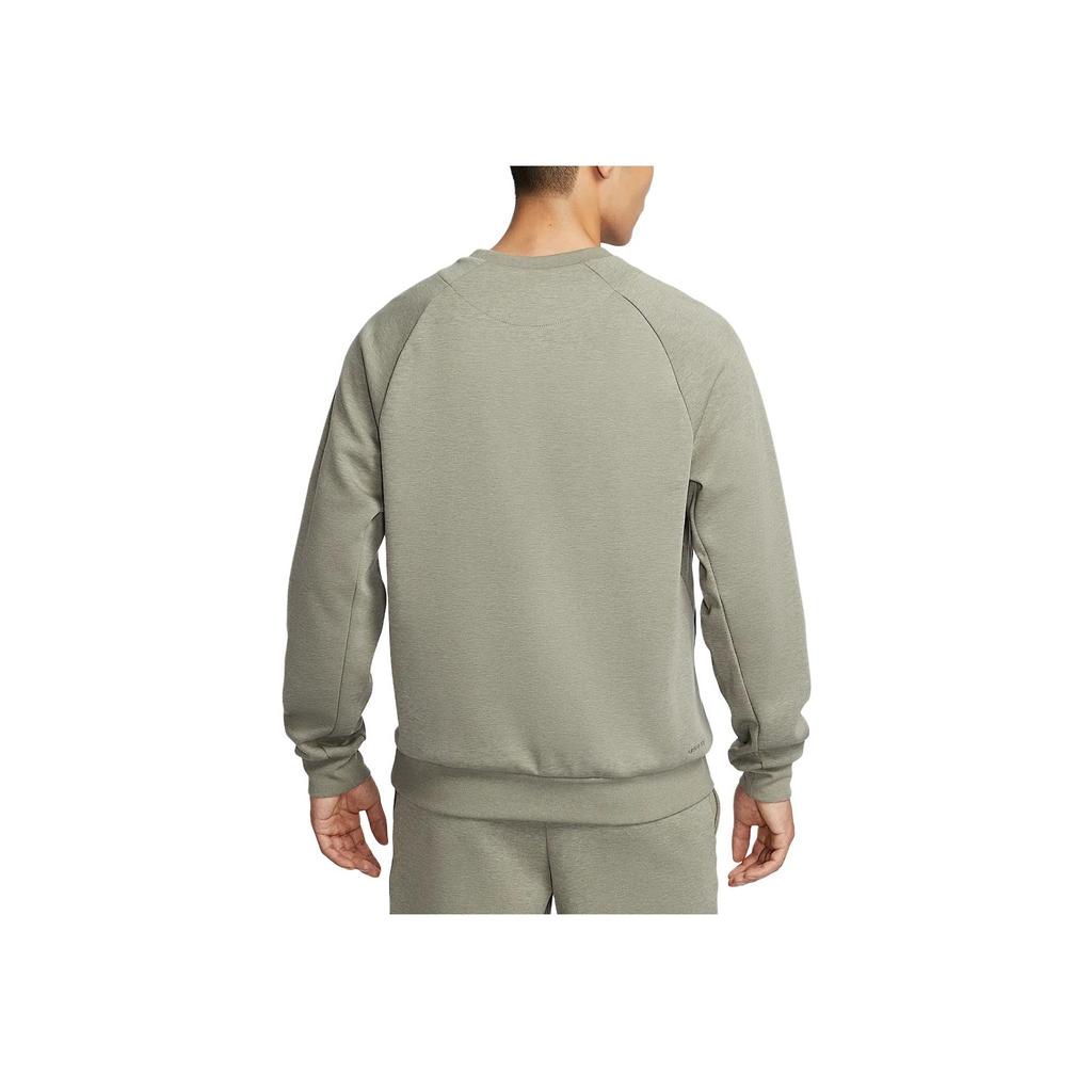 Nike Primary Dri-Fit Sun Protection Quick-Dry Versatile Crew Neck Pullover Men Sweatshirt Light-Army-Green FZ0972-320