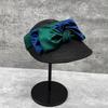 Summer Bow Empty Top Hat Women'S Topless Sun Hat Showing Face Small Sunscreen Hairpin Hat Cap Tide