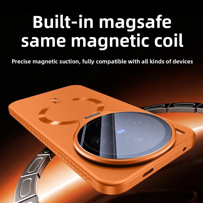 For VIVO X300 Pro Camera Lens Protection Bracket Case For VIVO X300Pro Wireless Charge Shockproof Hard PC Cover Bumper