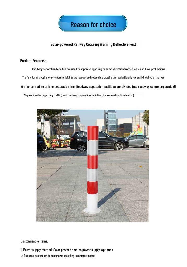 Colton Solar LED Warning Safety Light