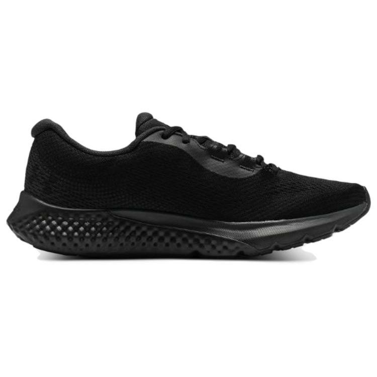 Under Armour Charged Rogue 4 Triple Black Men Sneakers 3026998-002