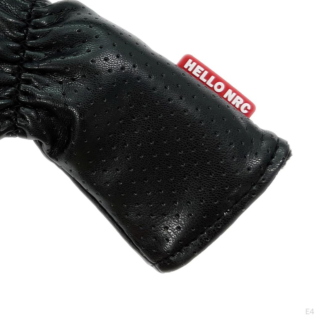 9 Pieces Golf , Head Cover 49,PW,SW,AW Long Neck Waterproof PU Leather Brands Accessories