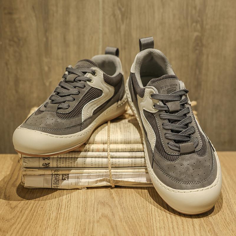 Fashion Men's Casual Shoes Hot Sale Breathable Outdoor Lace-up Men Sneakers Luxury Designers Comfortable Wear-Resistant Running Shoes